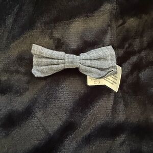 Janie and Jack Classic Navy blue Heathered  Bow Tie